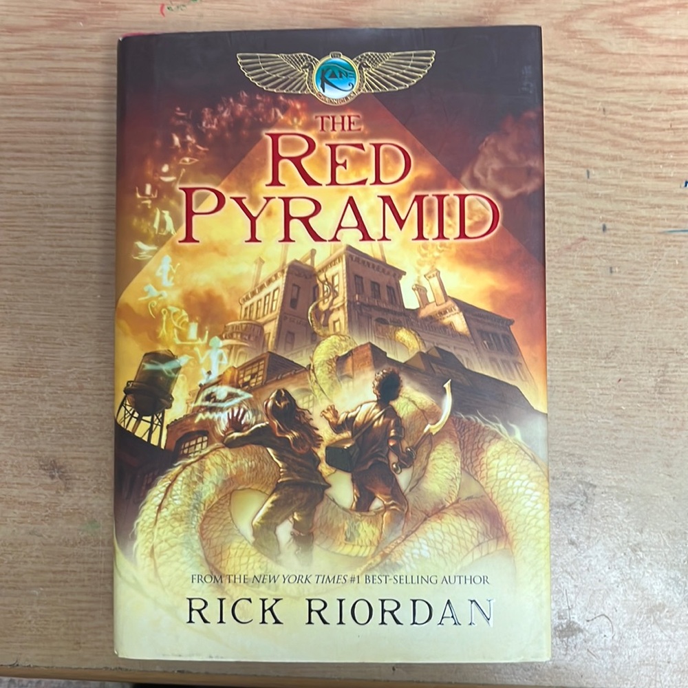 Rick Riordan The Red Pyramid, Hardcover, First Edition